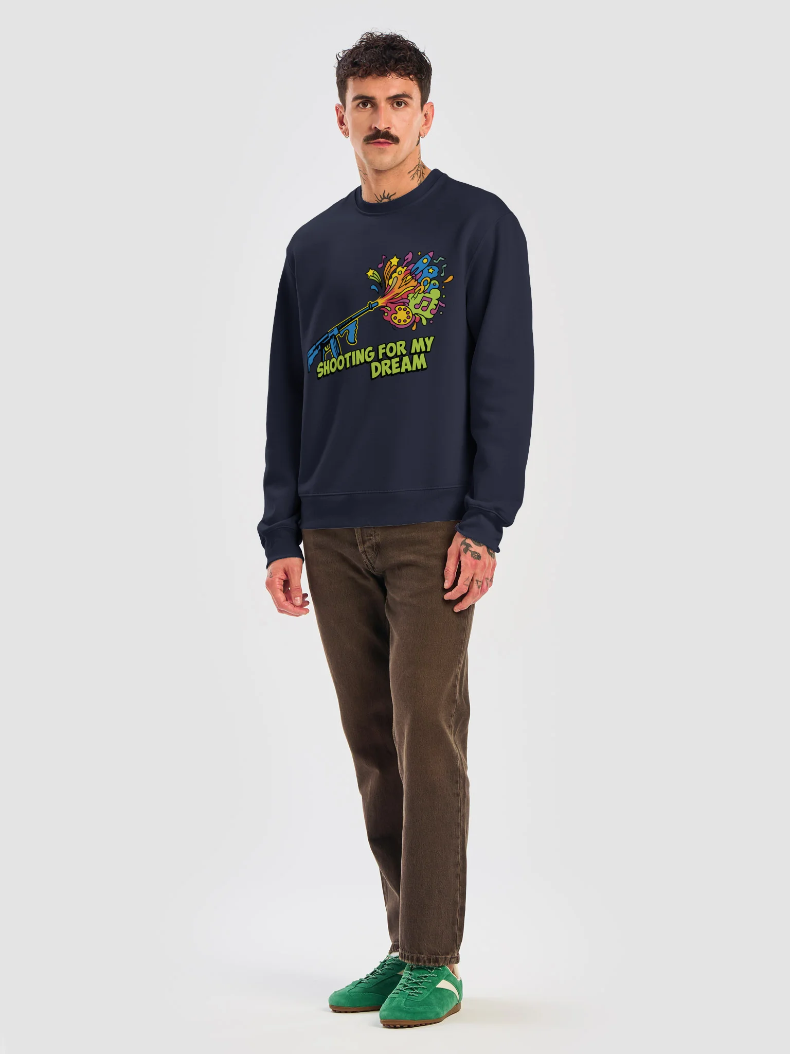 Shooting for My Dream Oversized Sweatshirt product image (16)