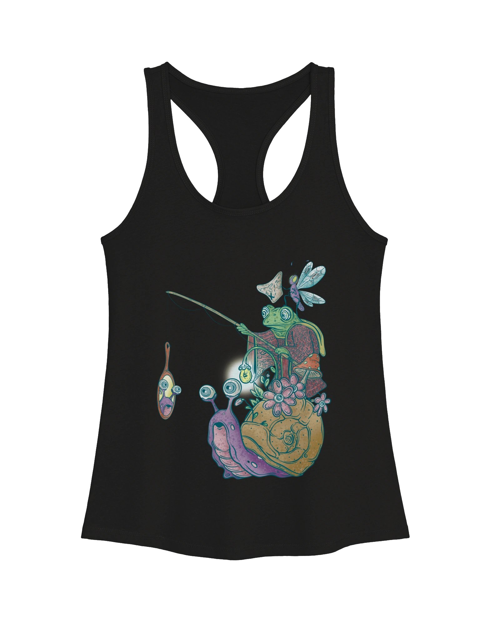 Snail - Next Level Women's Racerback Tank Top product image (8)
