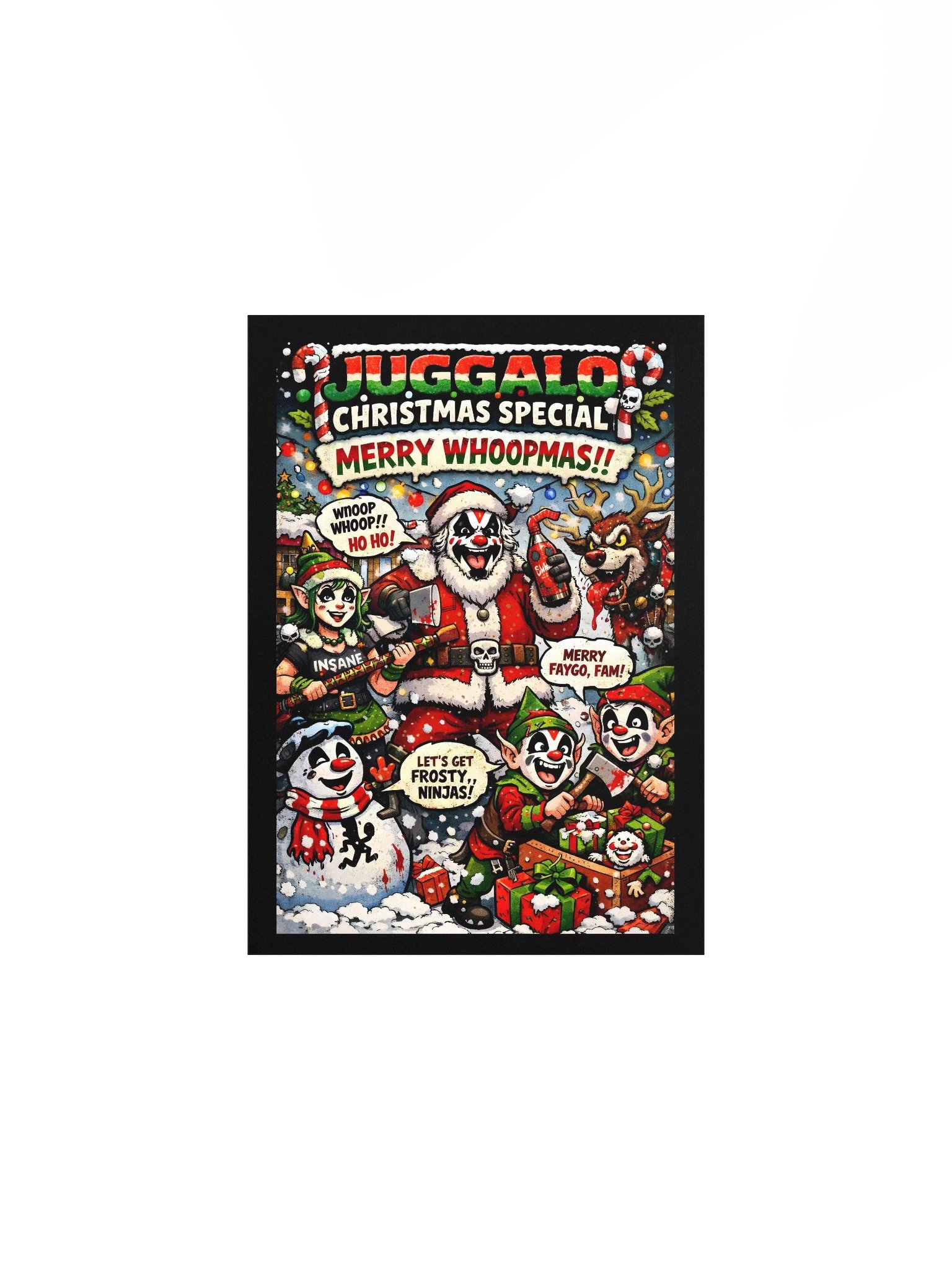🎄 Juggalo Christmas Special – 5x7 Matte Poster product image (1)