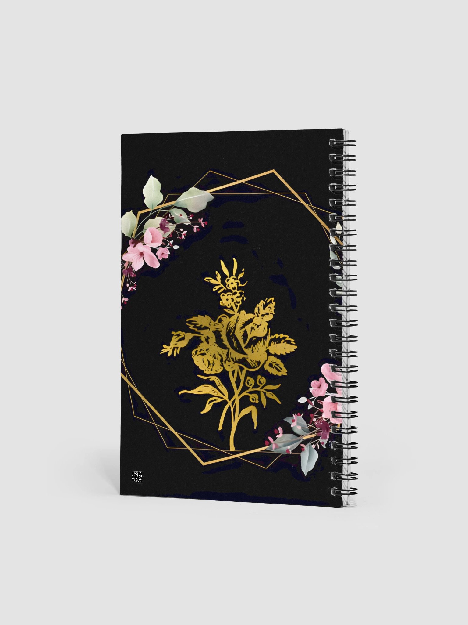 Floral Elegance Spiral Notebook product image (2)