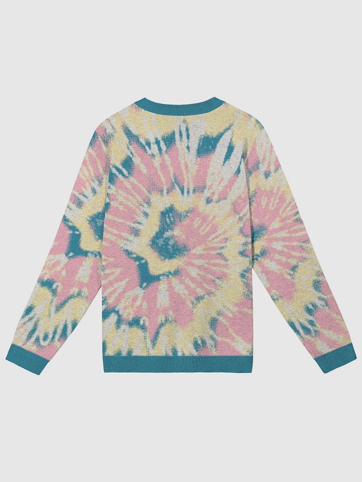 Huntington's Pink/Teal Tie-Dyed Sweater product image (2)