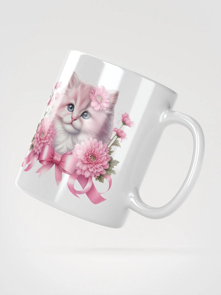 Pink Cat Mug product image (6)