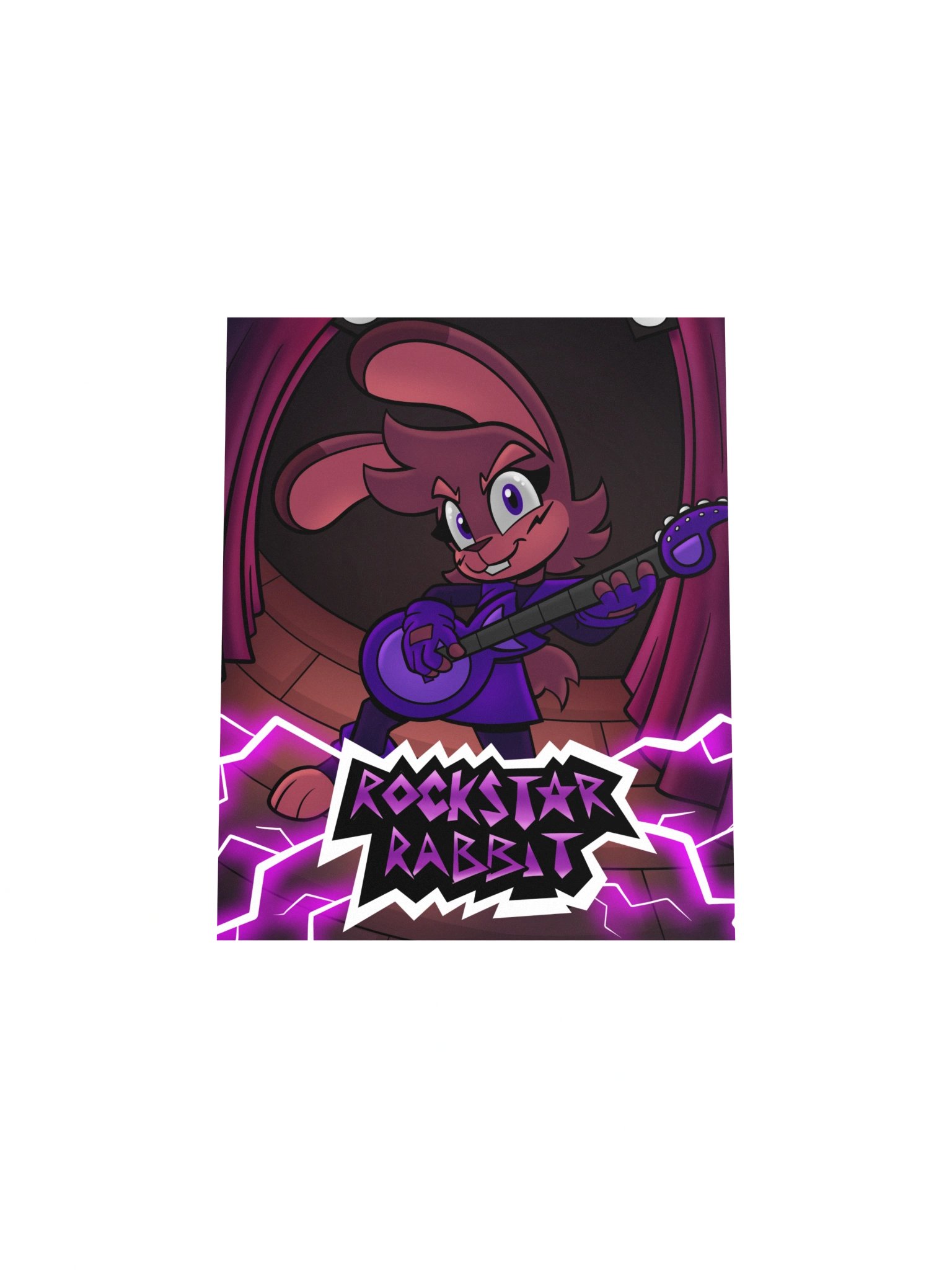 Rockstar Rabbit Poster product image (4)