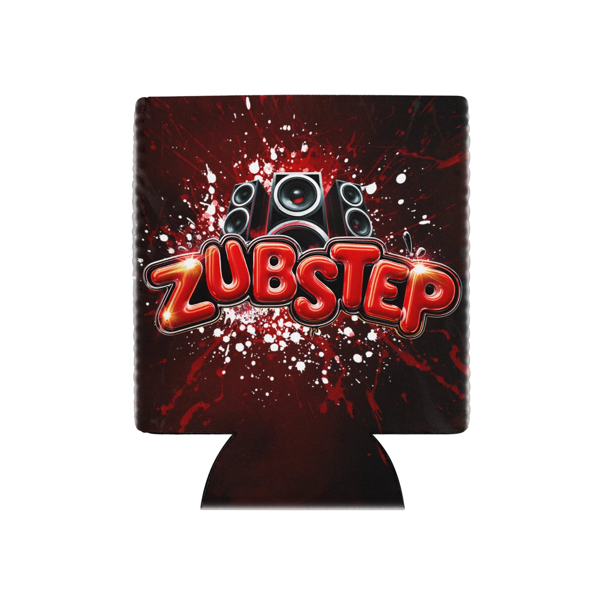 Zubstep Splatter Regular Can Koozie product image (1)