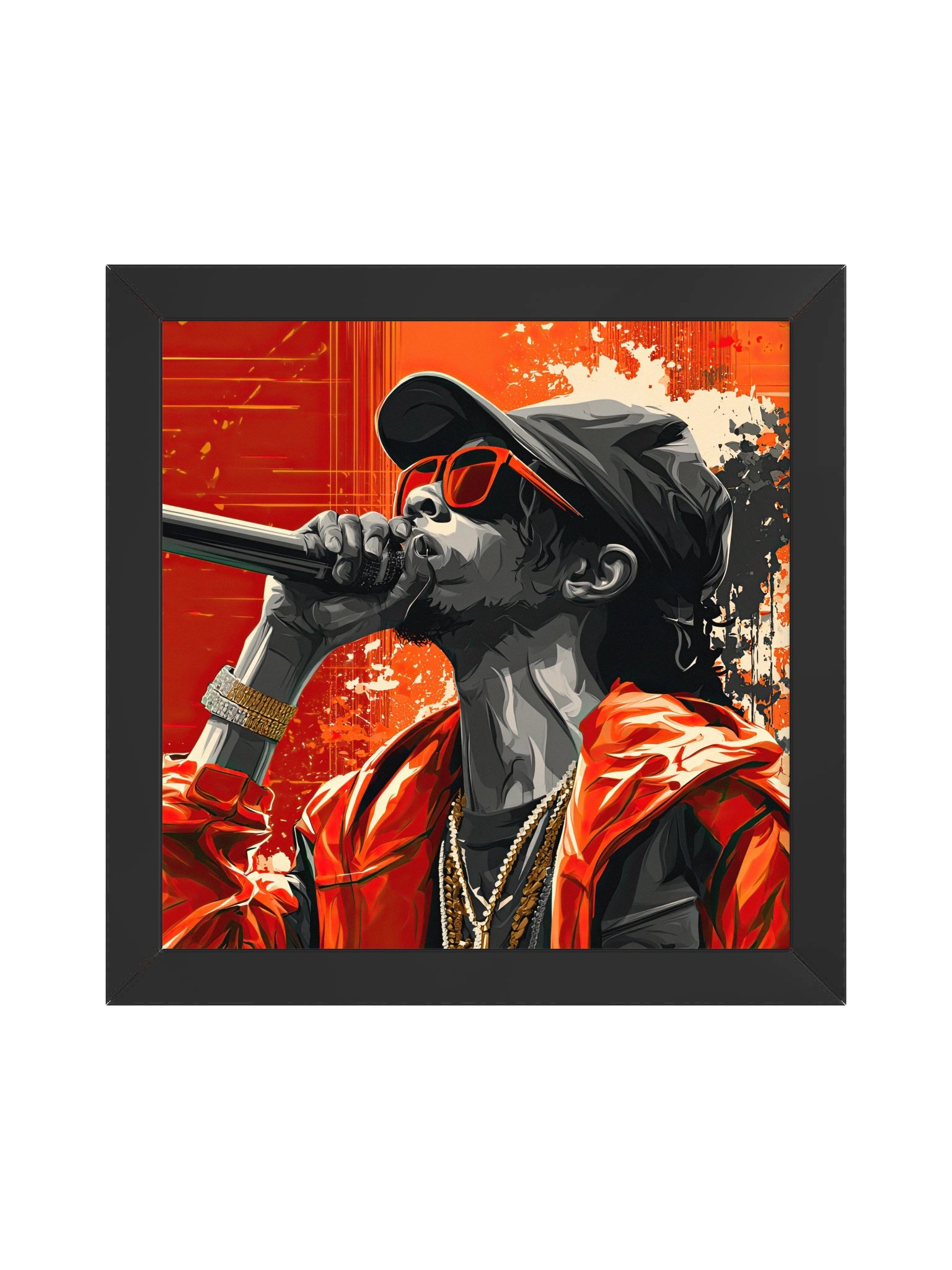 Breath Control | Framed Art Print | Originology | Black History X product image (1)