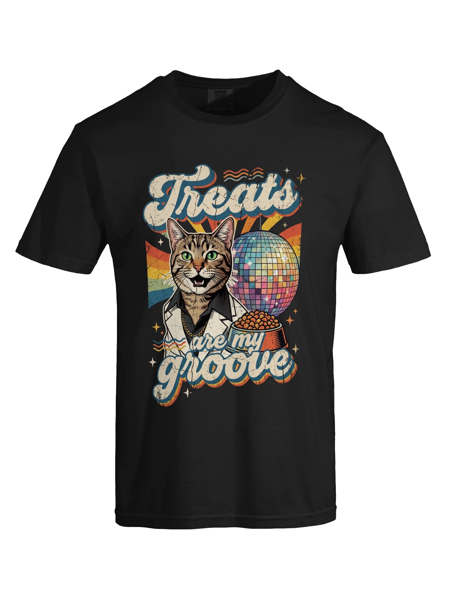 Treats are my Groove - Kitty T-Shirt Design product image (5)