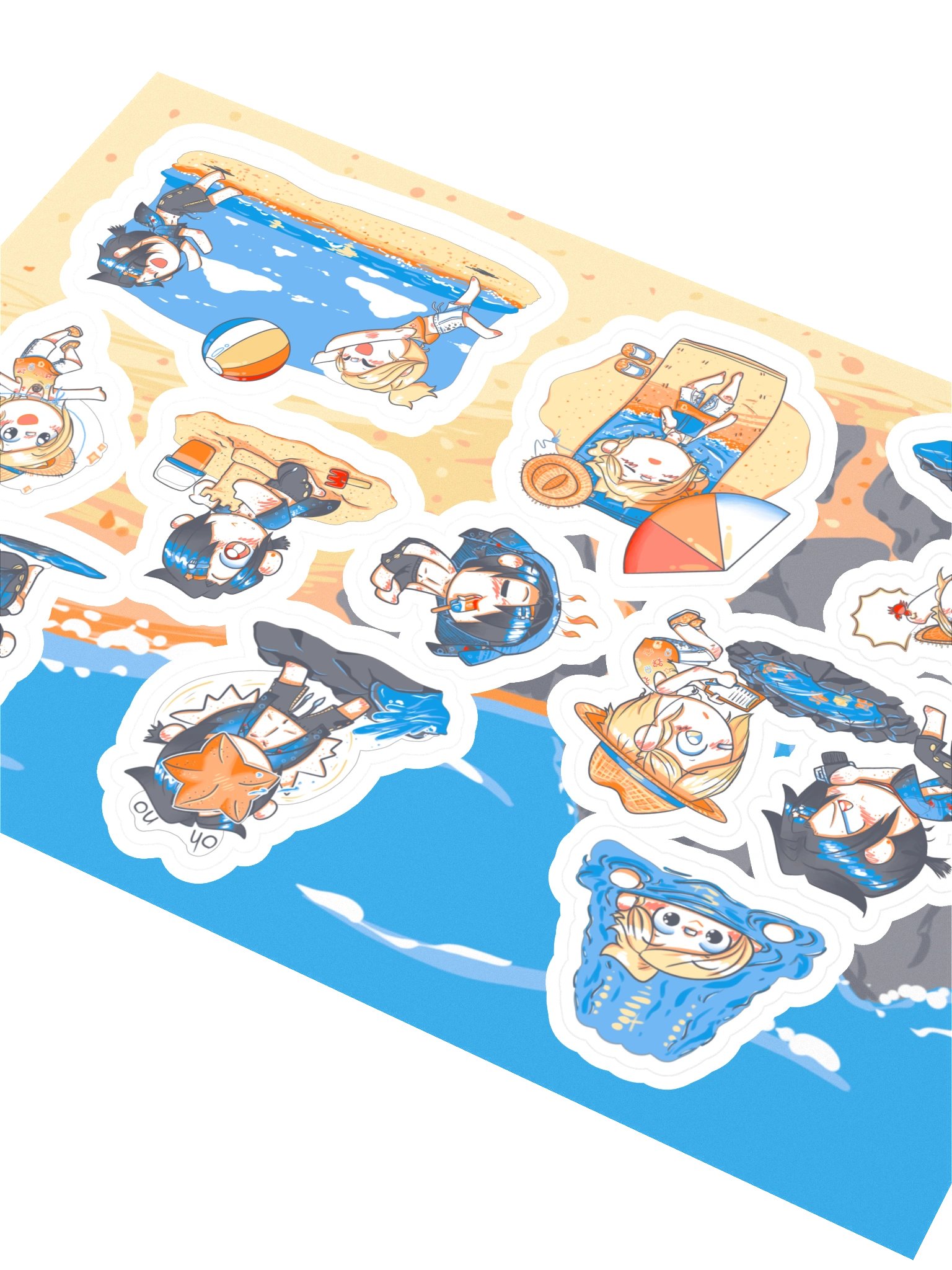 Summer 2026 Sticker Sheet product image (2)
