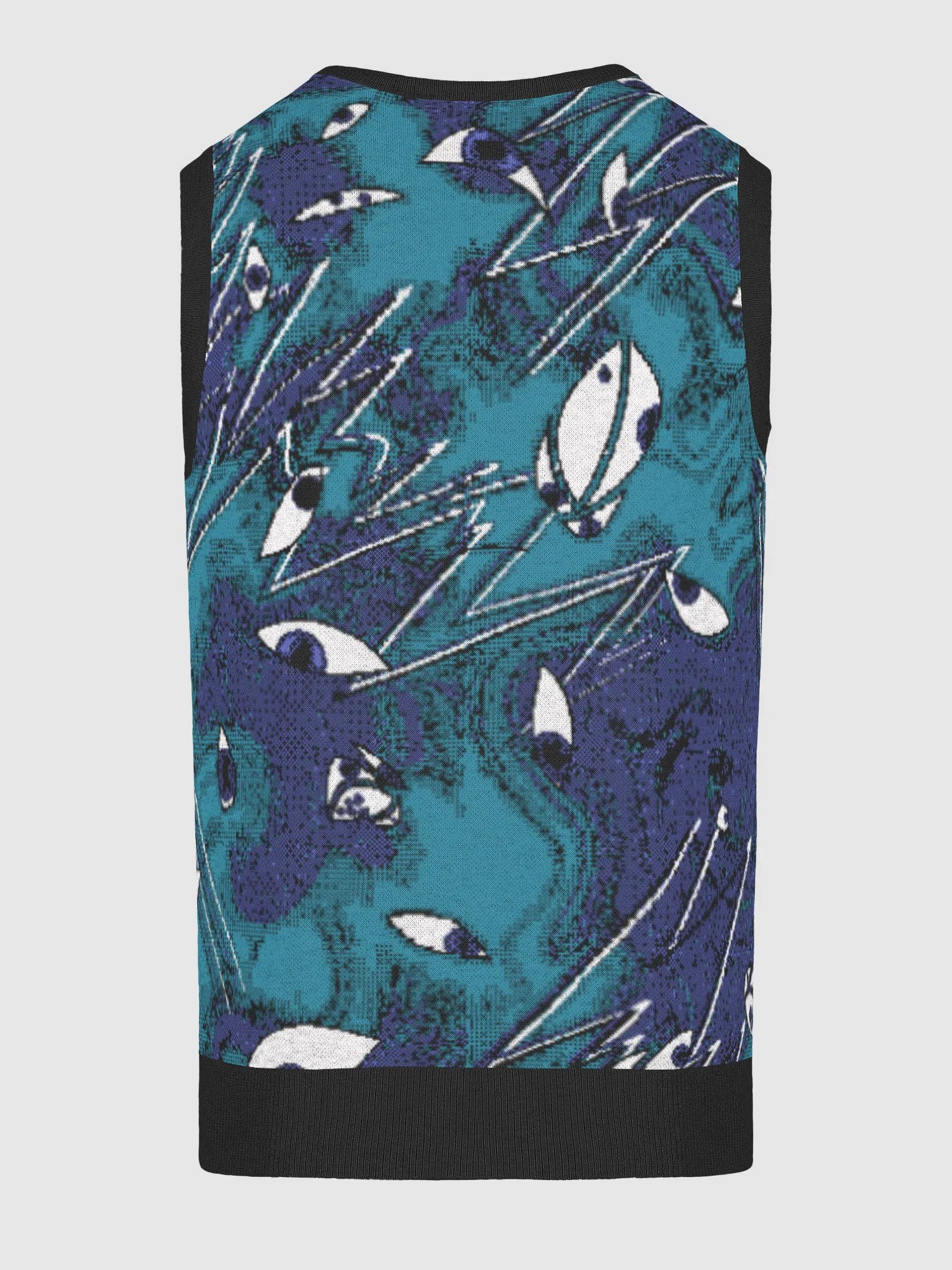 Eyes and Lightning Magic Sweater Vest (Sober Colours) product image (16)