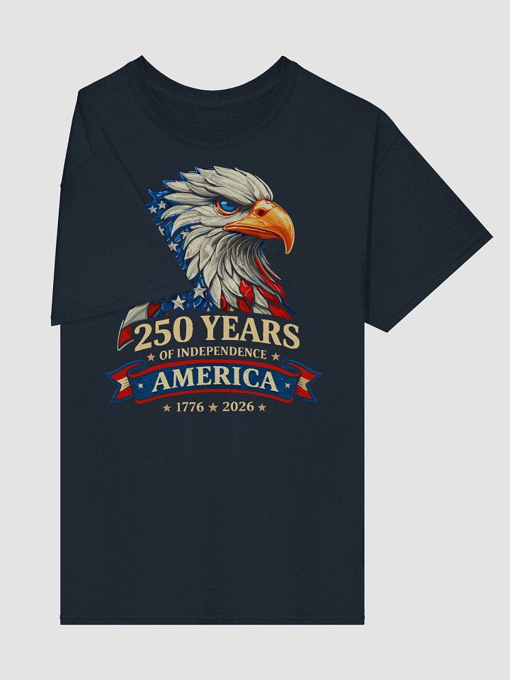 250 Year Anniversary USA Bald Eagle Shirt | 250 America 1776-2026 product image (2)