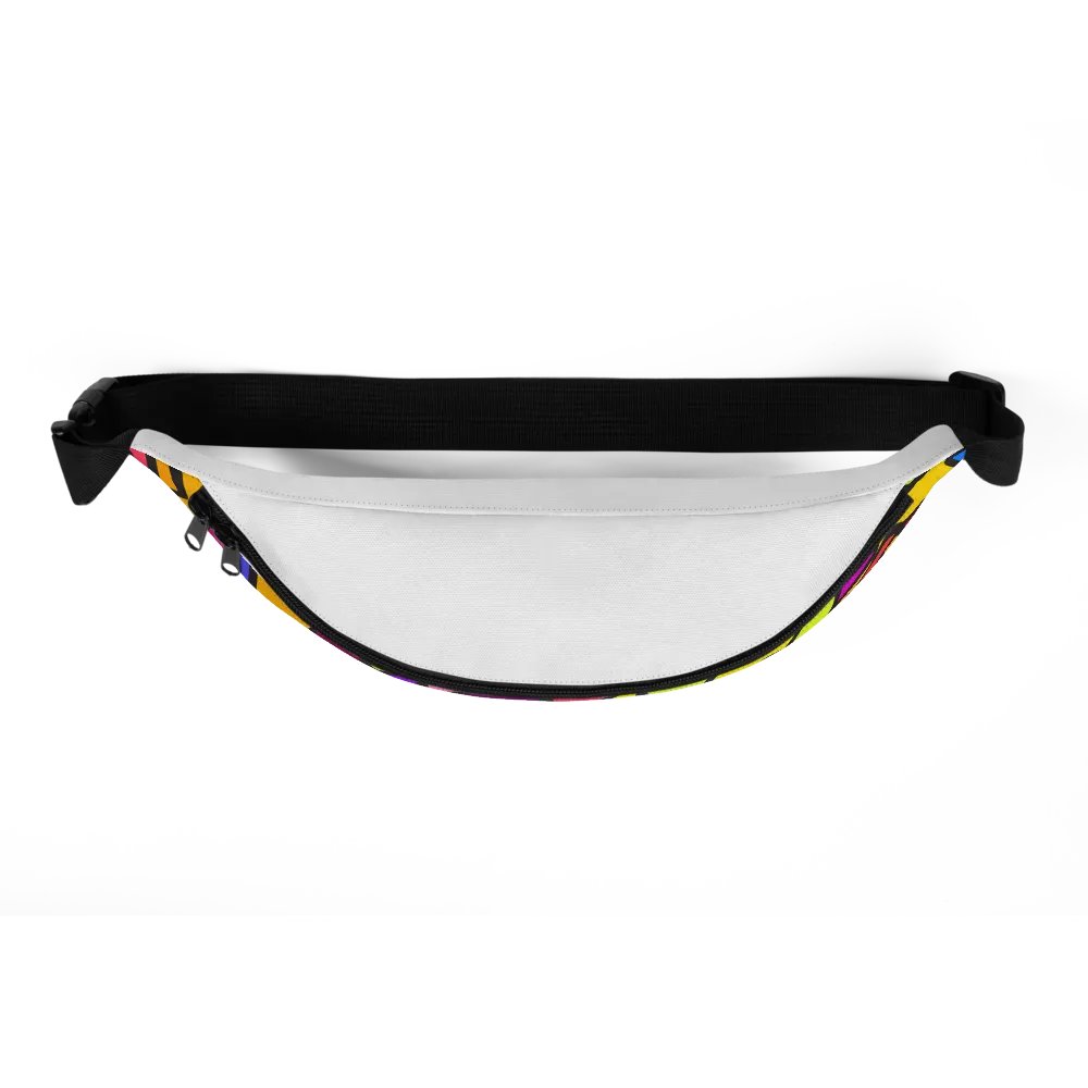 Vibrant Swirls All-Over Fanny Pack – Wave at Sunset product image (5)