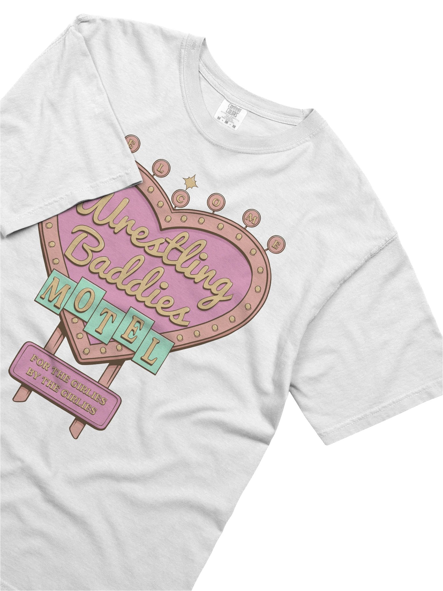 Wresling Winedown x TAIGASTYLE "Wrestling Baddie Summer" T-Shirt product image (6)