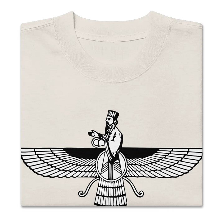 Faravahar Persian Design Shirt Good Thoughts Good Words Good Deeds product image (2)