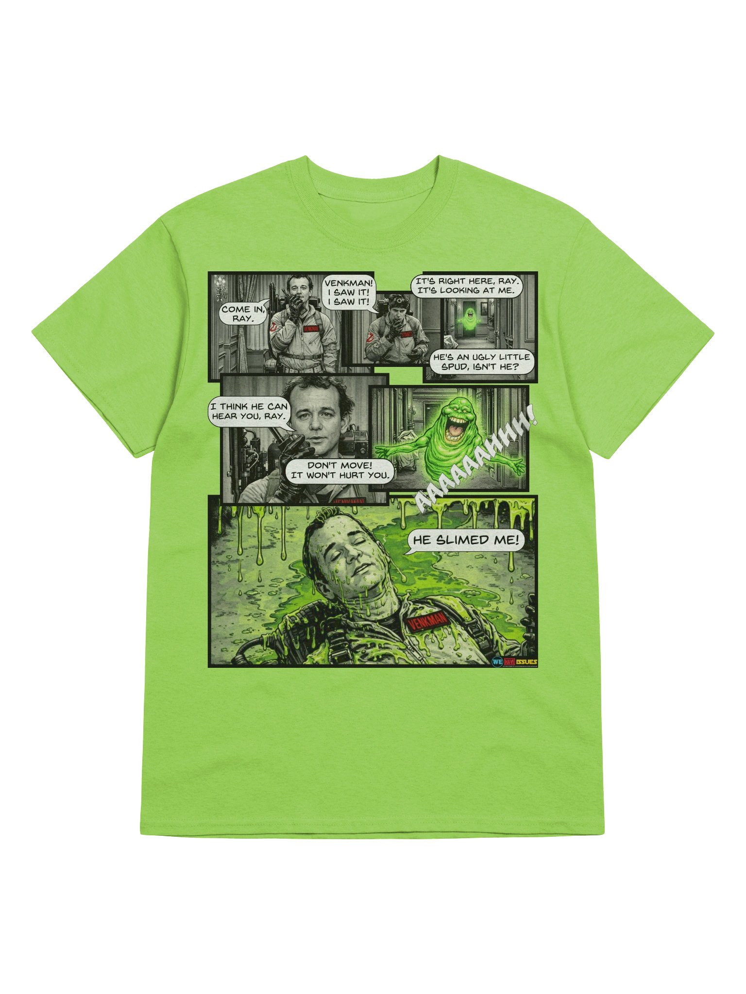 Ghostbusters inspired He Slimed Me Scene T-Shirt product image (5)