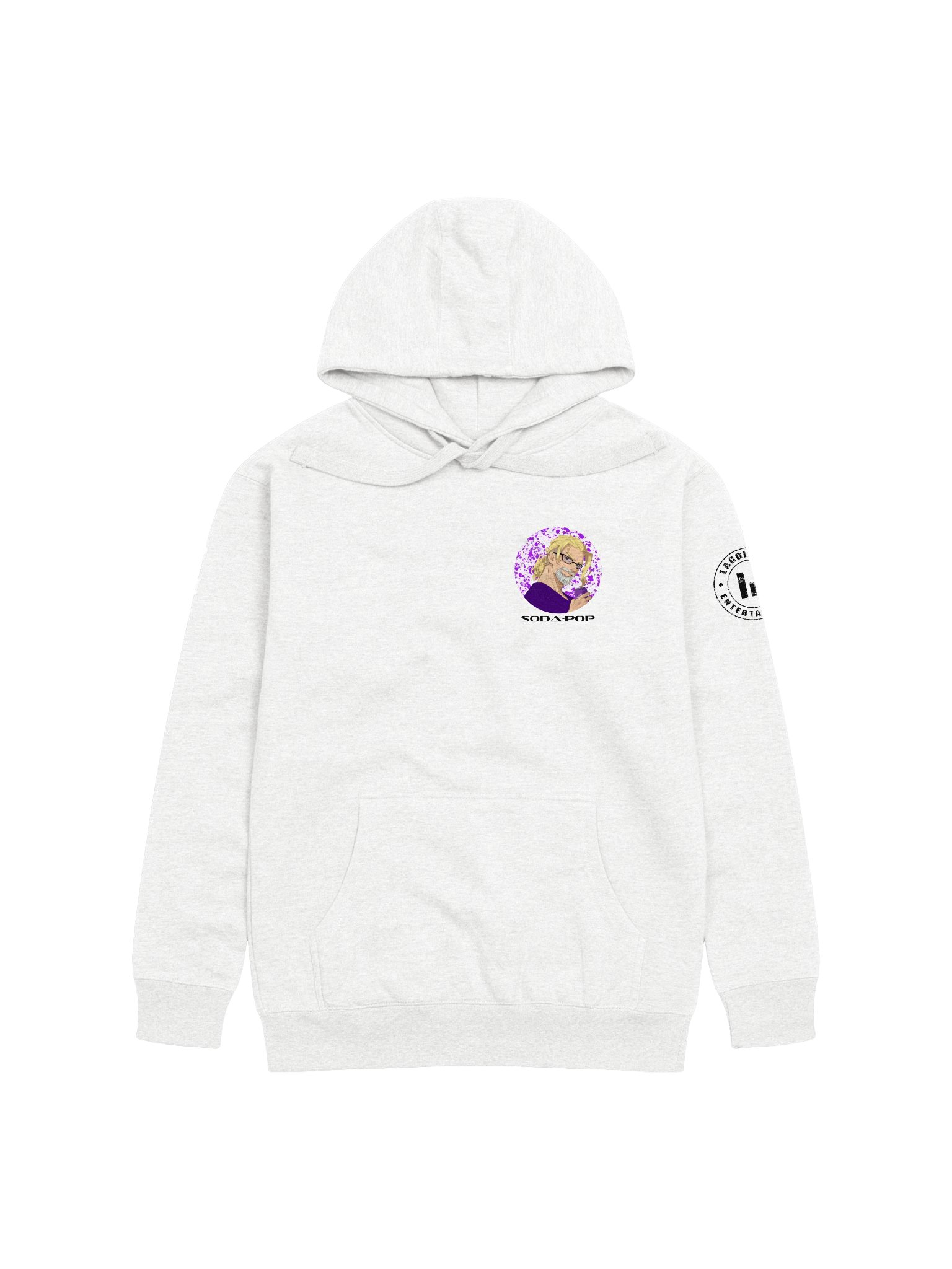 Woah Dude hoodie white product image (1)