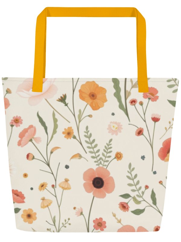 SUMMER FLOWER GARDEN SHOPPING BAG - Blumengarten Einkaufstasche product image (1)