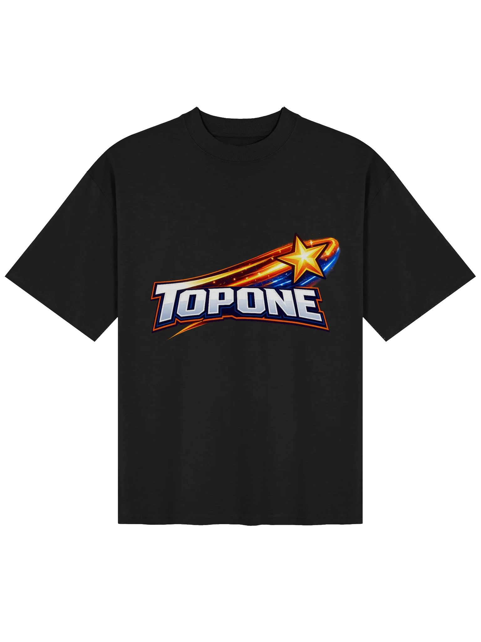 OVERSIZED TOPONE SHOOTING STAR TEE product image (1)