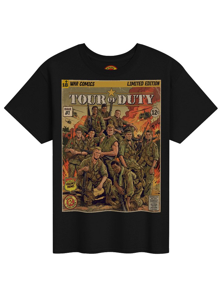 Tour of Duty Comic Art T-Shirt product image (1)
