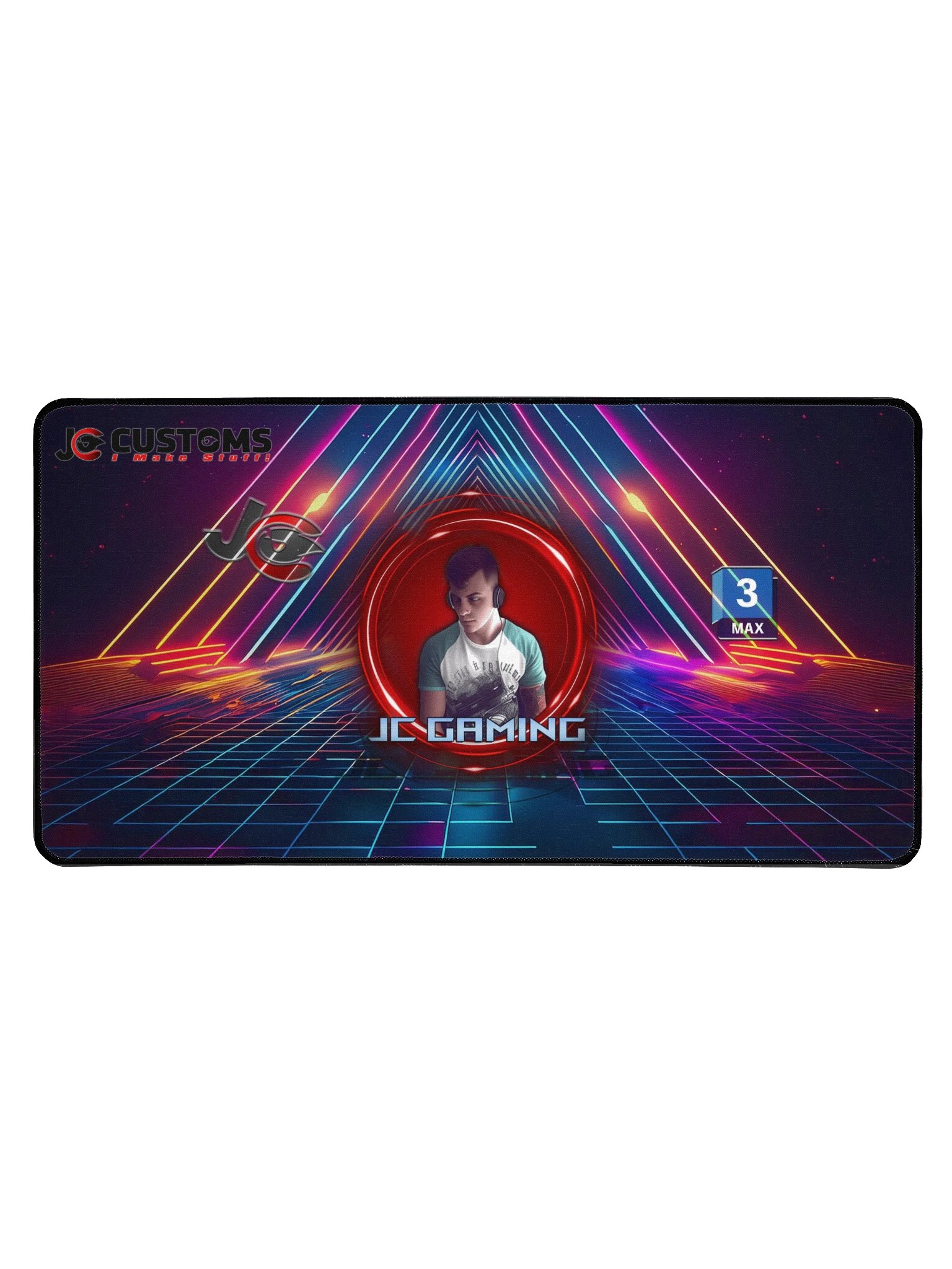 JC Neon Tunnel Desk Mat product image (1)