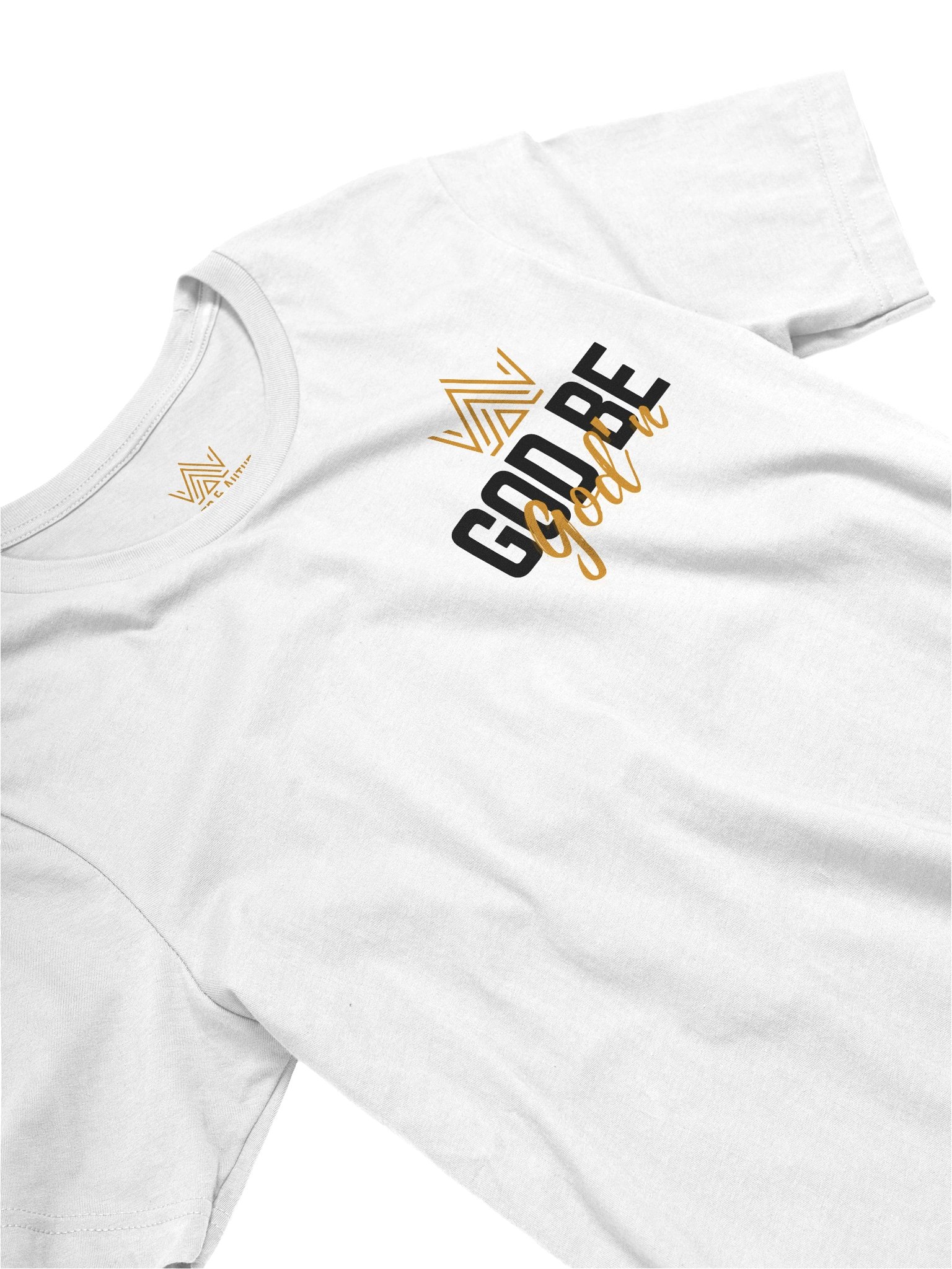 God Be God'n T-Shirt (Gold & Black Design) product image (3)