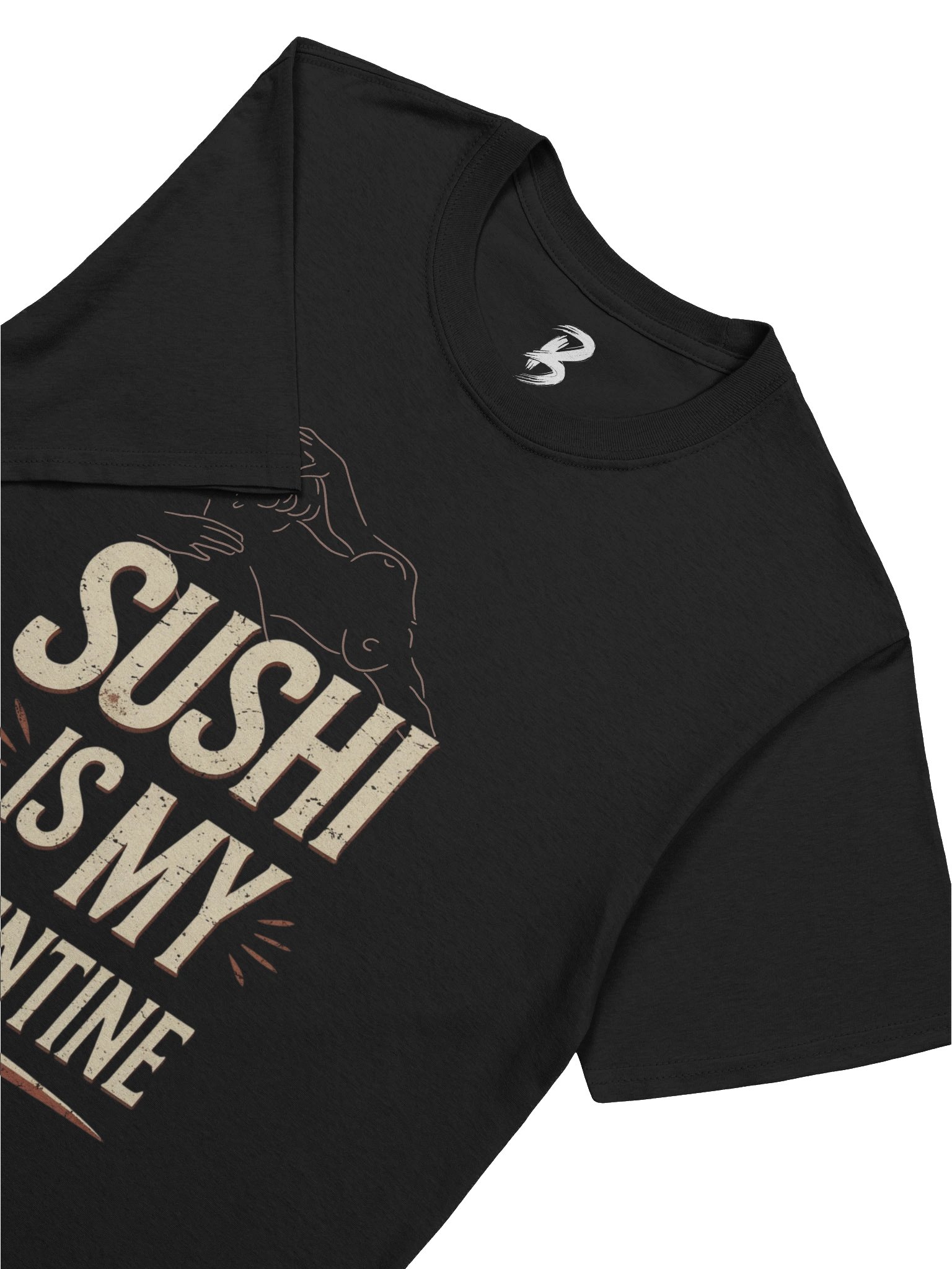 Sushi Is My Valentine – Funny Food Lover Tee product image (7)