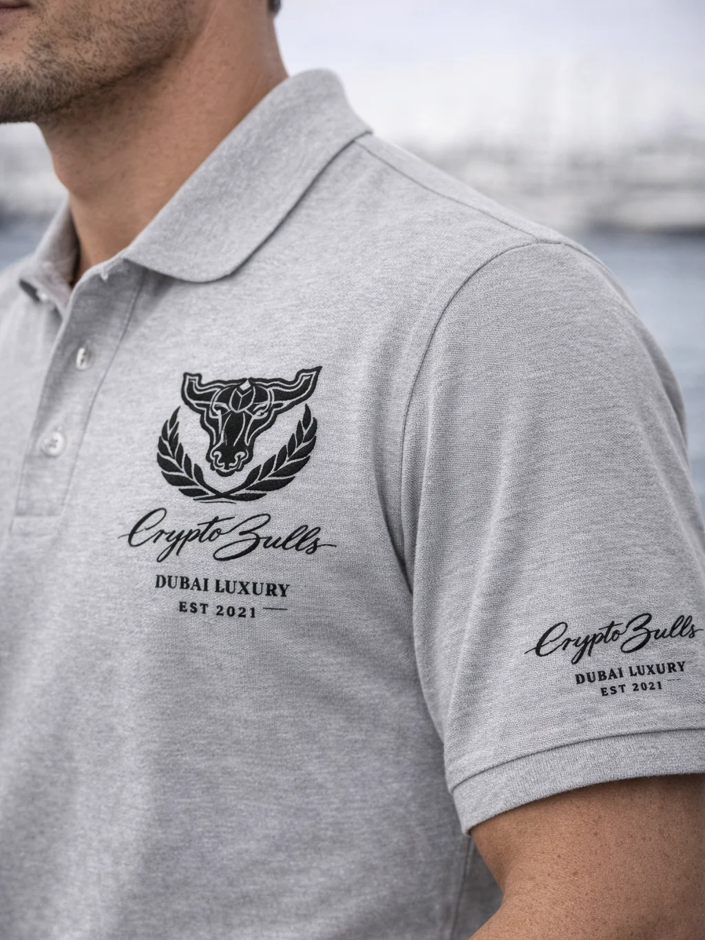 Bullish Executive Polo — Black Crest - Men’s Collection product image (8)