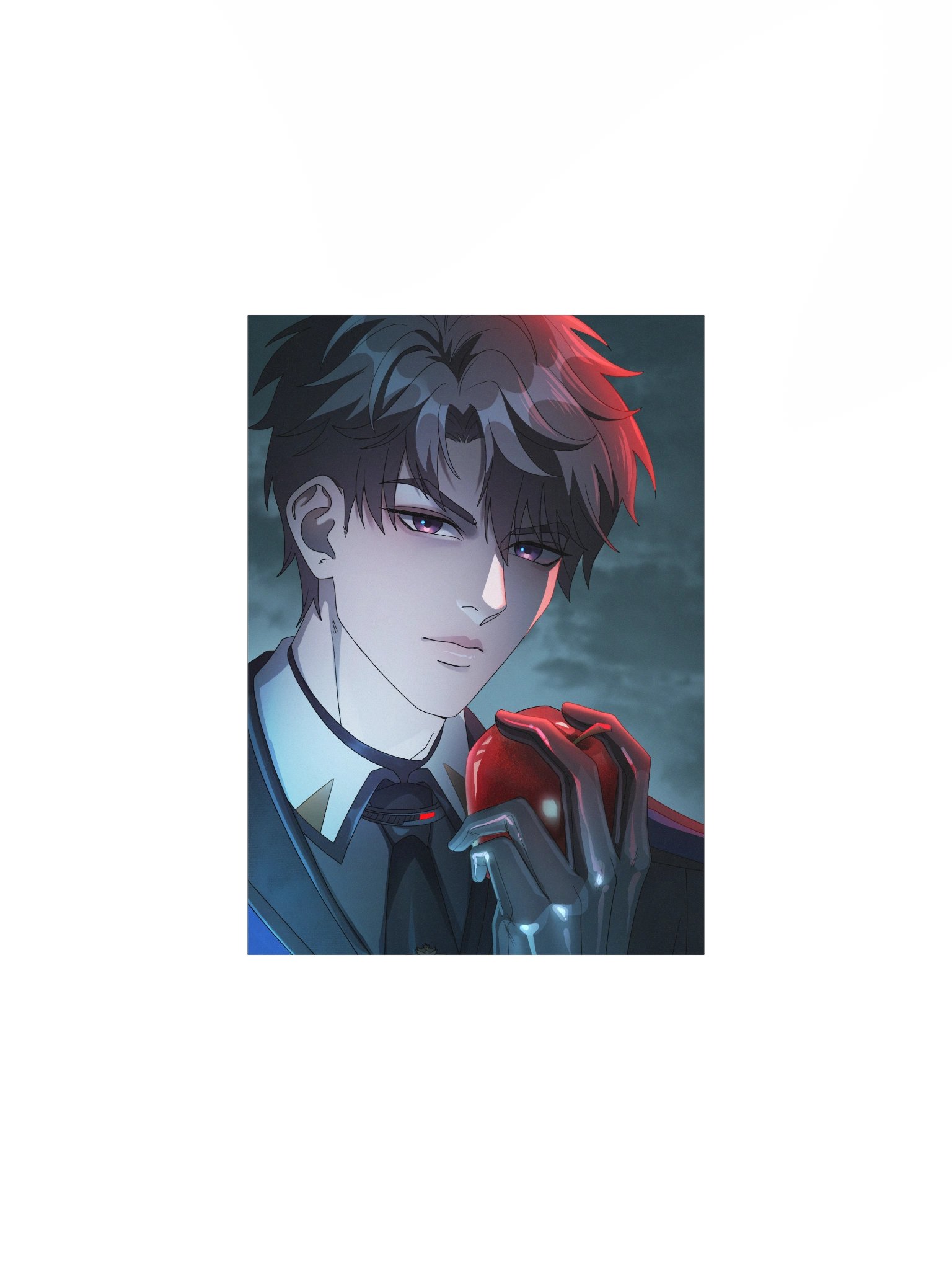 Caleb Apple Art Print product image (1)
