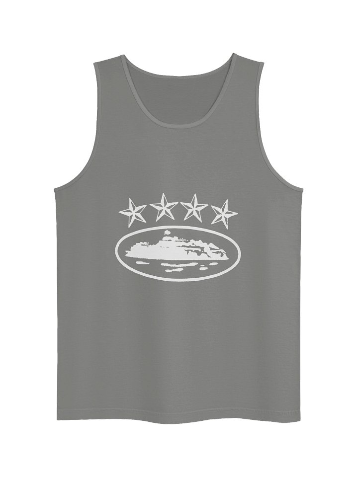 Corteiz 4Starz Alcatraz Tank Top Grey product image (1)