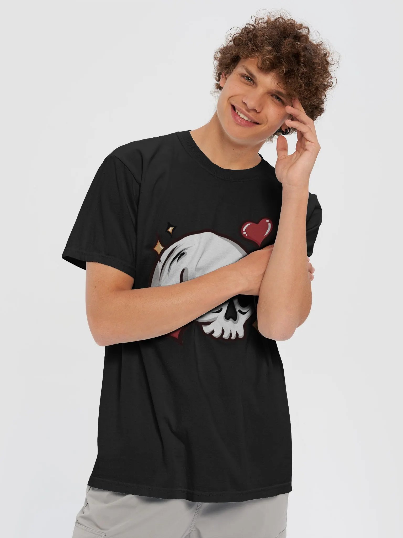Skull Emote Tshirt product image (5)