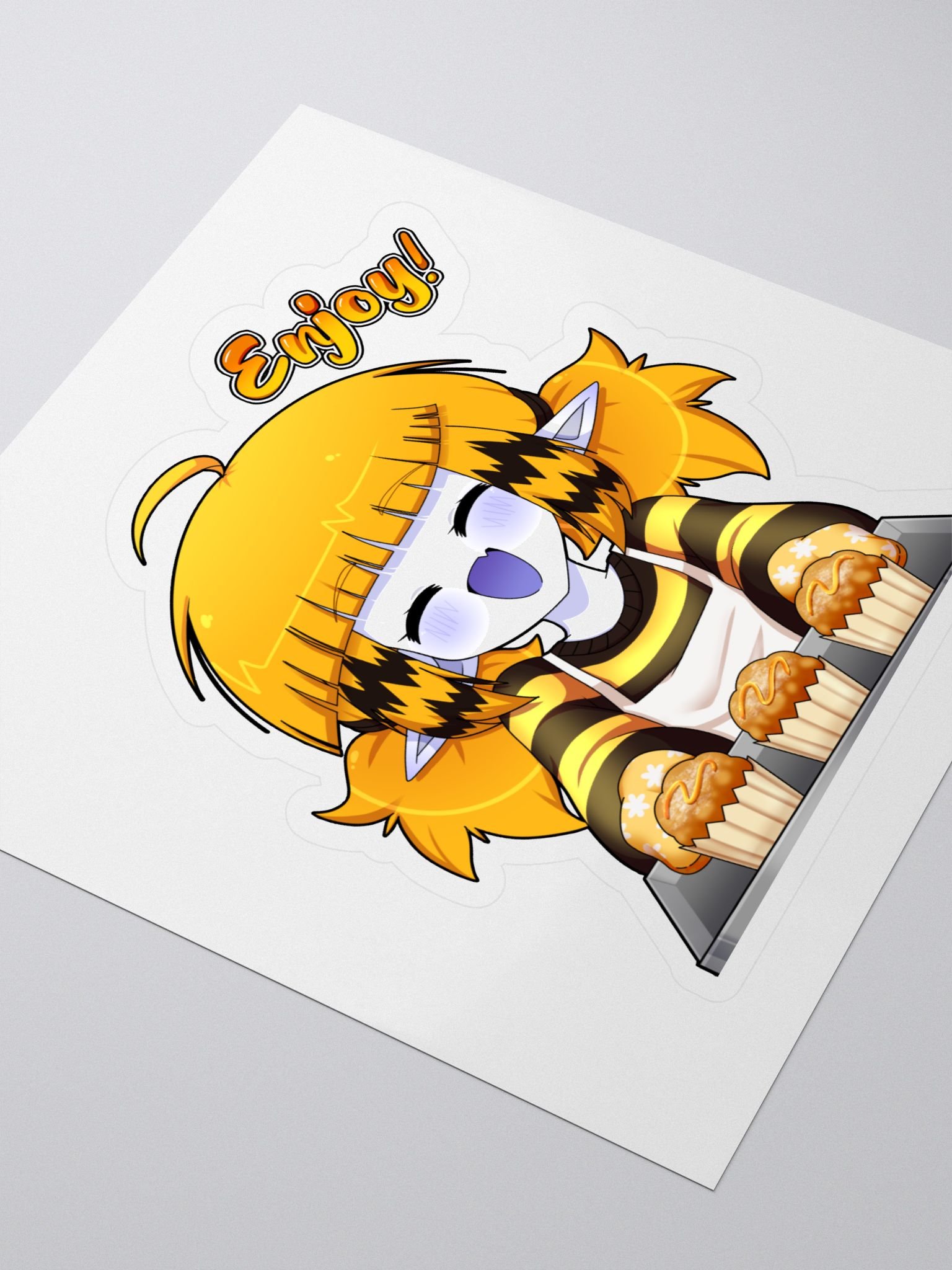 MADE WITH HONEY STICKER product image (3)