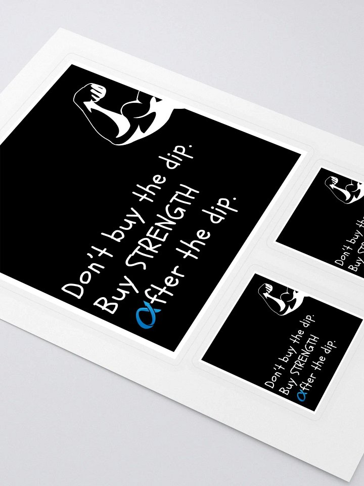 Don't Buy The Dip Stickers product image (2)