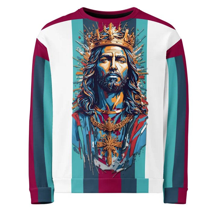 Royal Reign All-Over Print Sweatshirt product image (1)