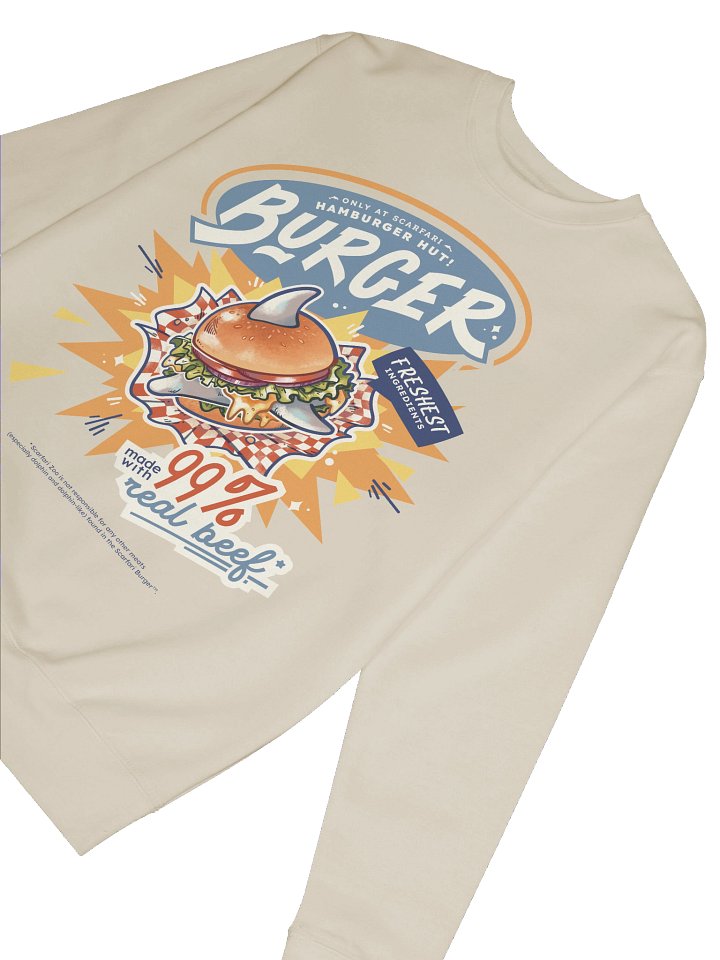 Scarfari Burger Crewneck product image (2)