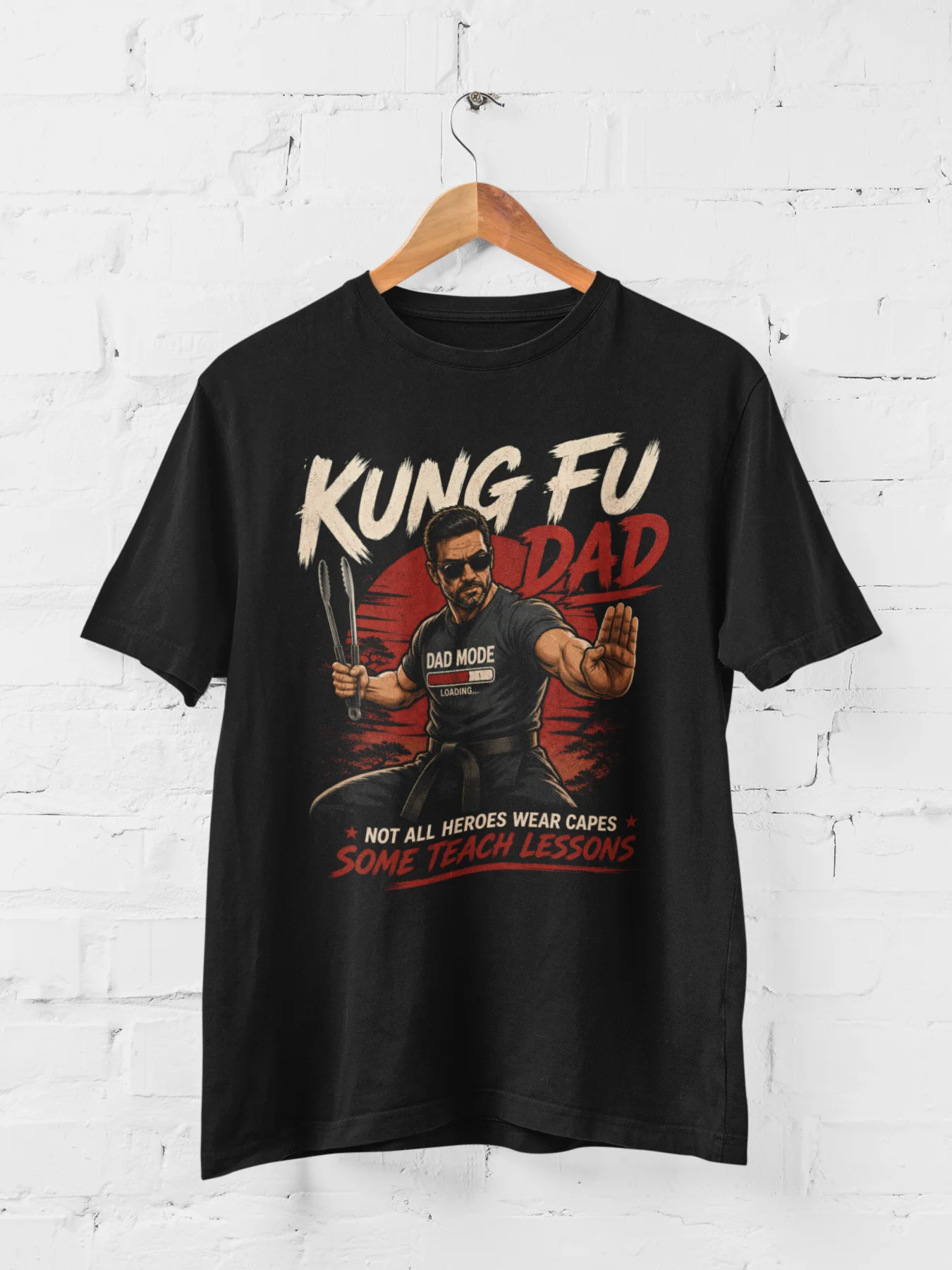 Kung Fu Dad Funny Tee product image (1)