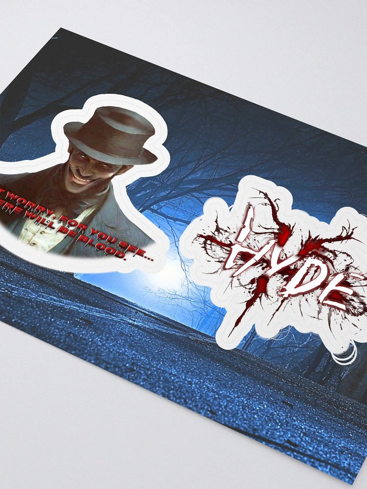 HYDE TWBB Kiss Cut Sticker Sheet with Background product image (2)