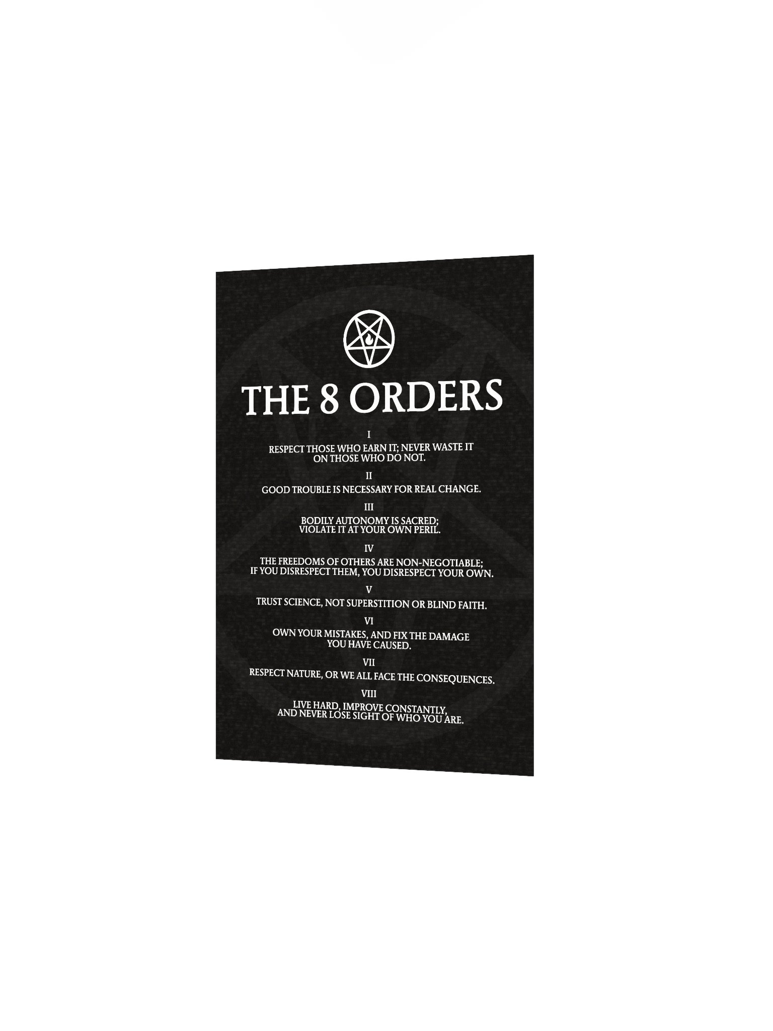 The 8 Orders - Poster product image (3)
