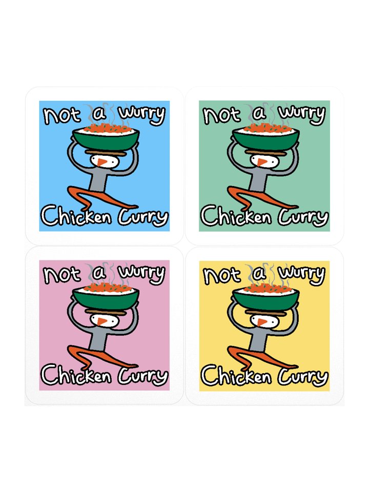 Not a Wurry Chicken Curry Sticket Set product image (2)