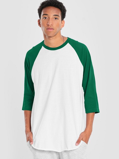 Photo showing Tultex Fine Jersey Raglan Tee