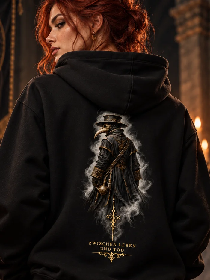 PESTDOKTOR – LEBEN // TOD 2 | Premium Hoodie product image (3)