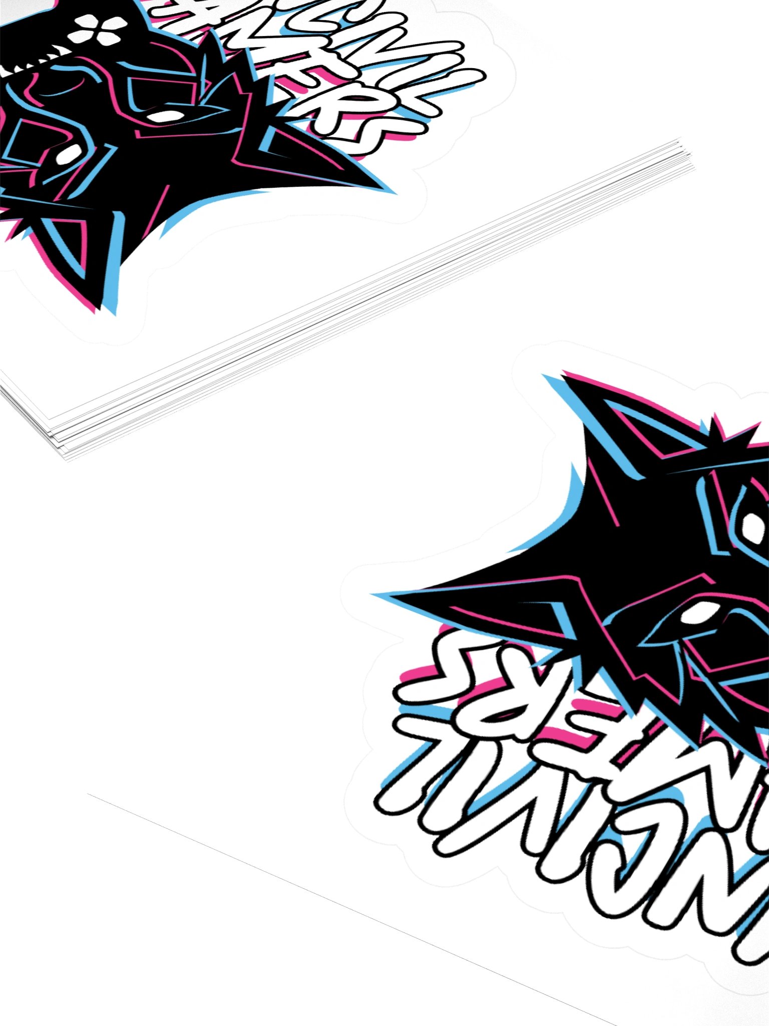 Uncivil Gamers Logo Sticker product image (4)