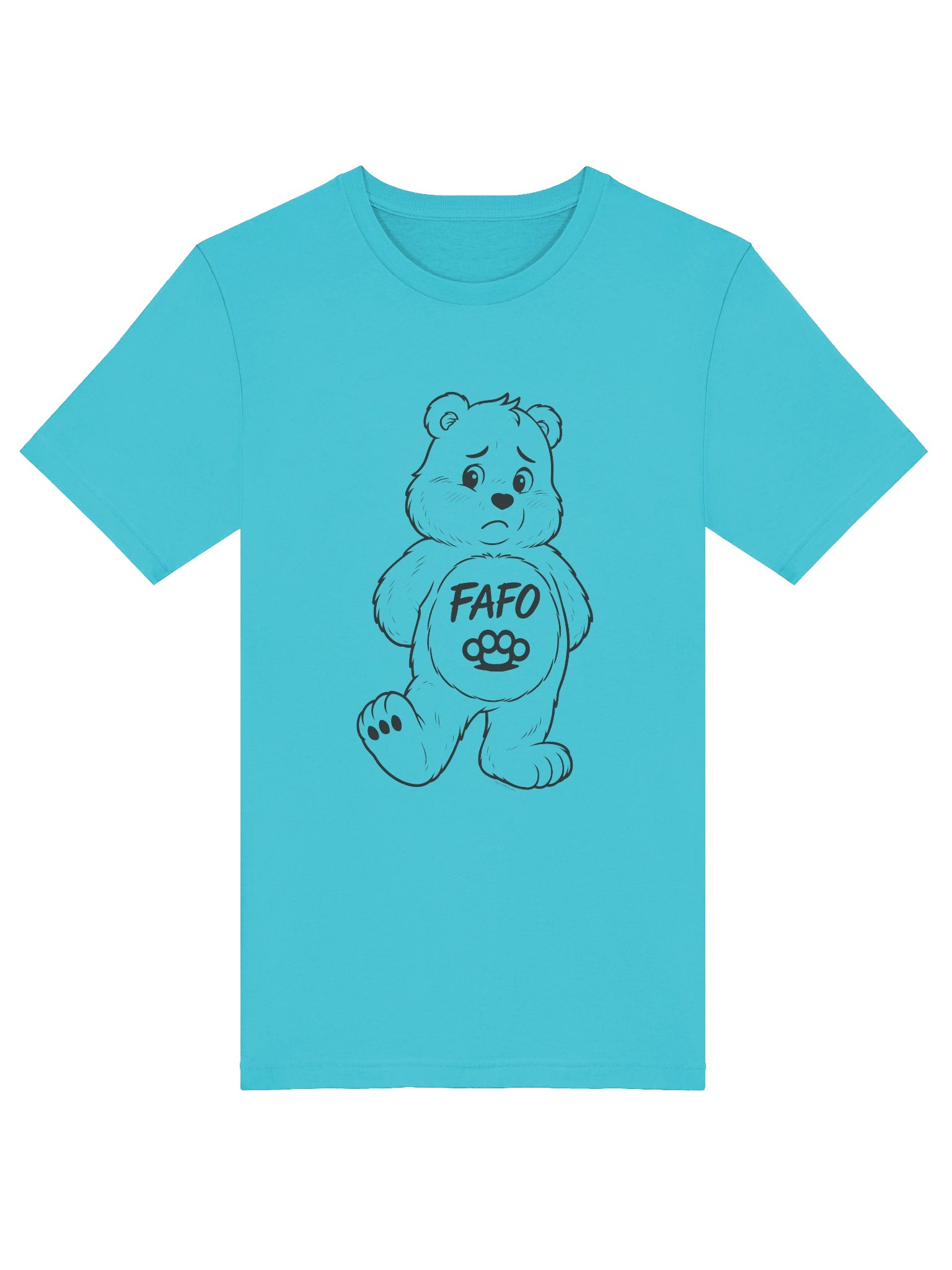 [BJ Designs] FAFO Bear Unisex Graphic Tee product image (5)