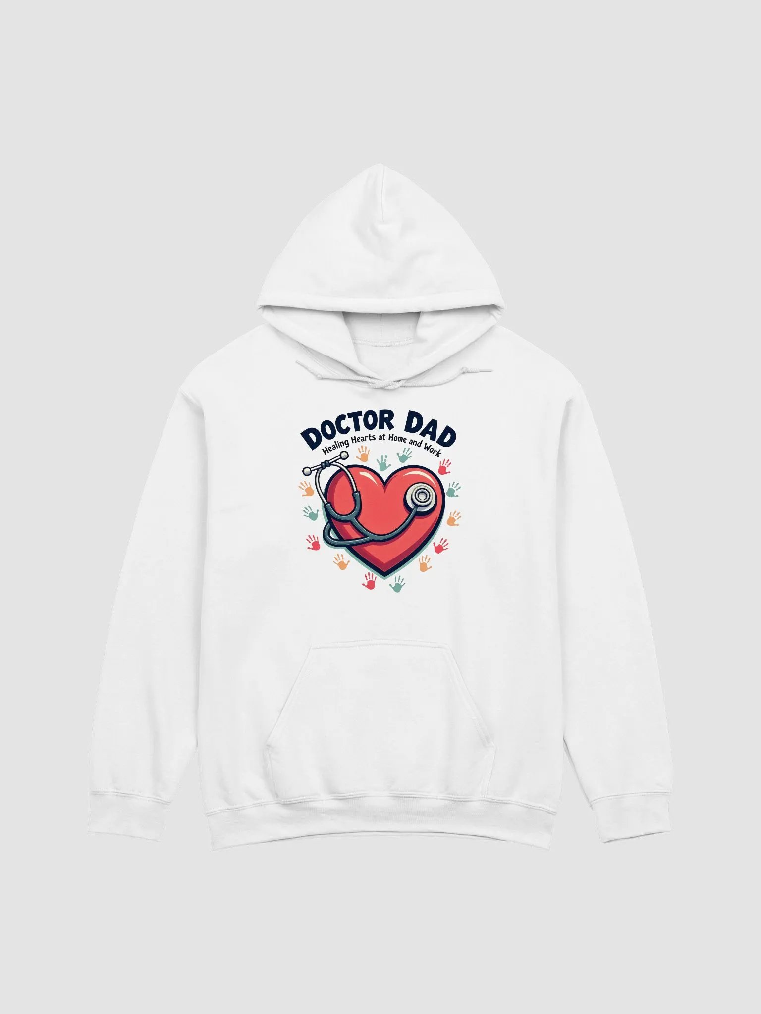 Healing Heart Doctor Dad Hoodie product image (5)
