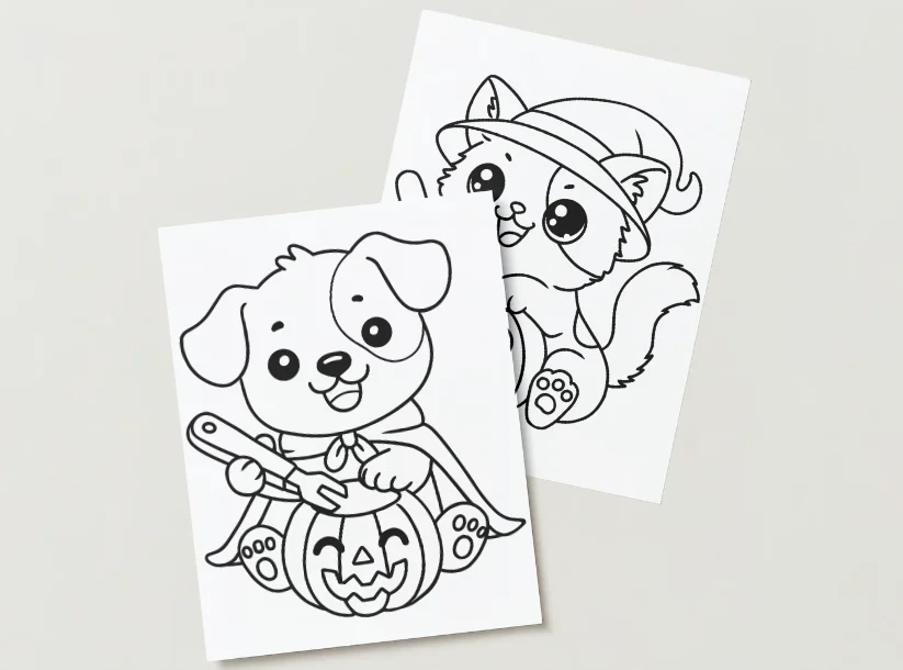 Halloween Activity Pages product image (3)
