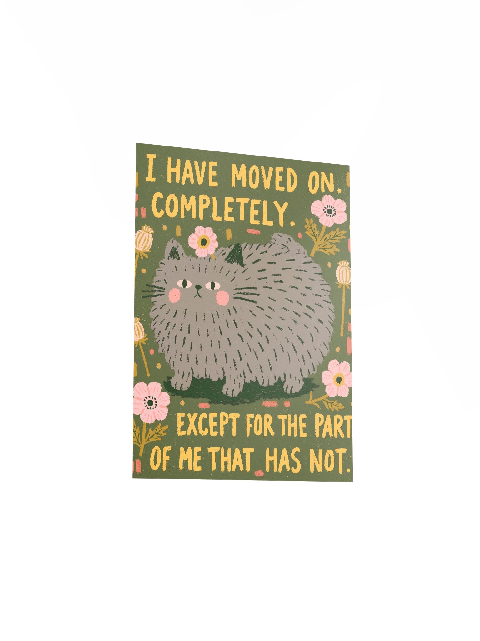 I Have Moved On Cat Poster product image (14)