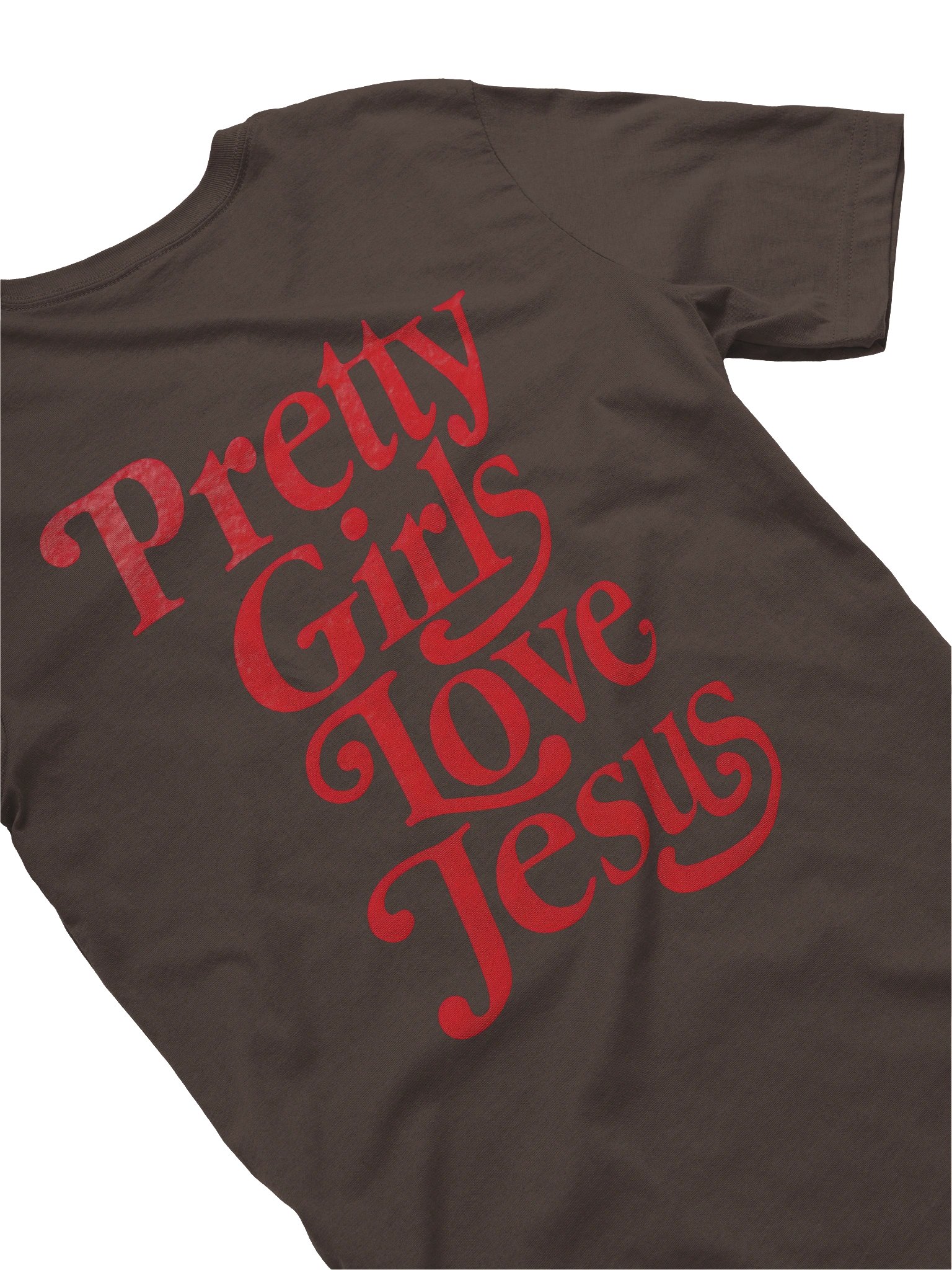 Pretty Girls Love Jesus Tee | Unisex Christian T-Shirt with Back Print product image (4)