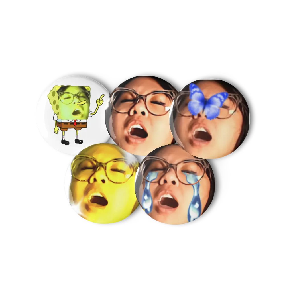 Gasm Club button set product image (1)