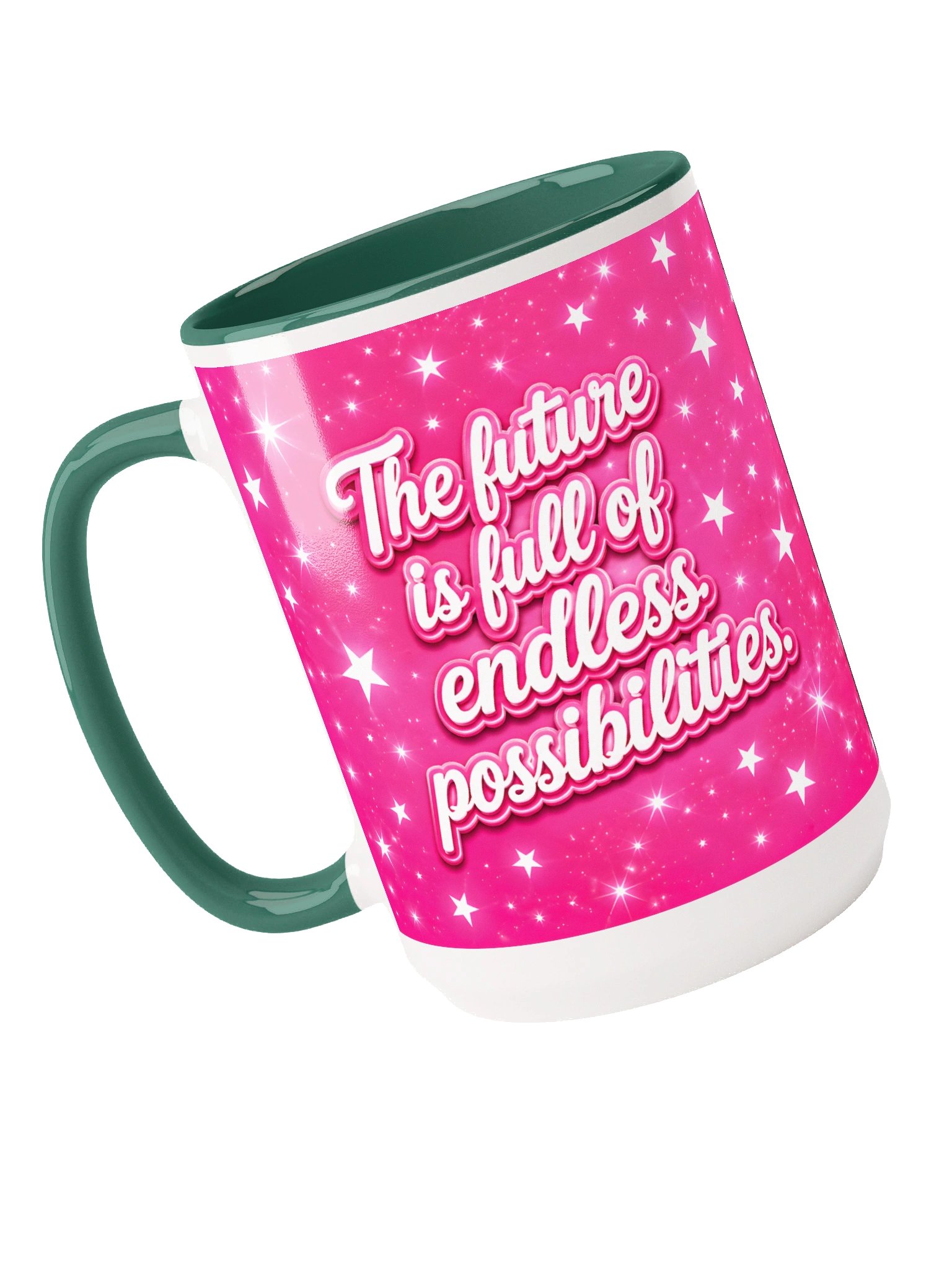 "New Chapter New Me" Graduation Mug — Pink Wrap product image (4)