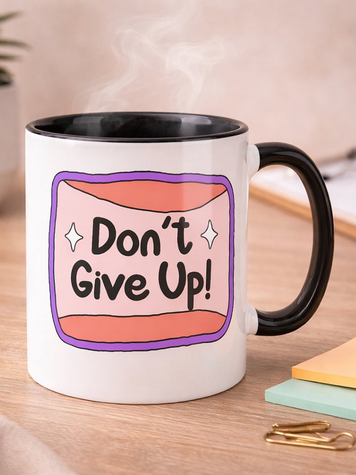 Don’t Give Up Ceramic Mug product image (1)
