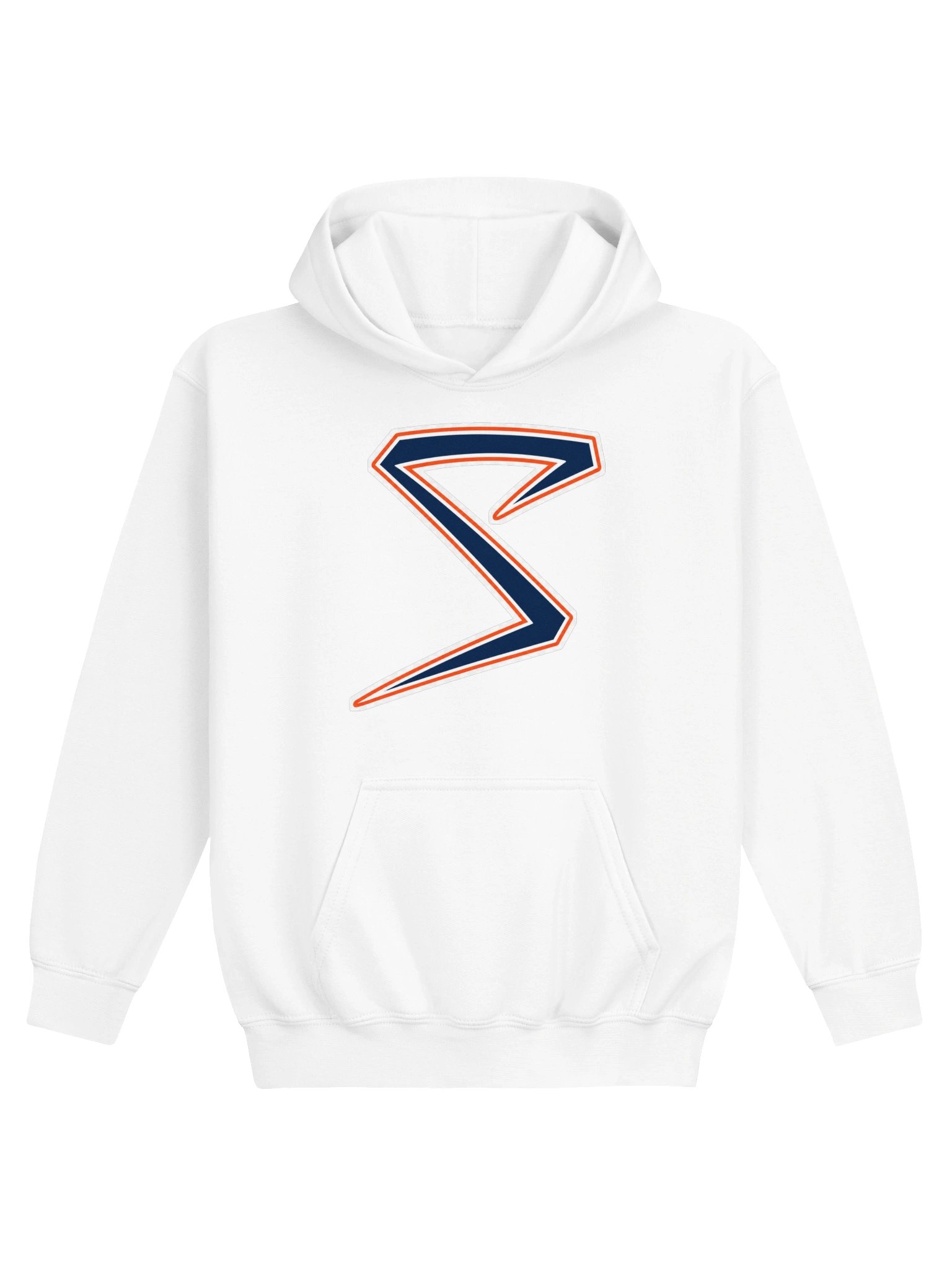 Midwest Sluggers S-Logo-Navy Youth Hoodie product image (1)