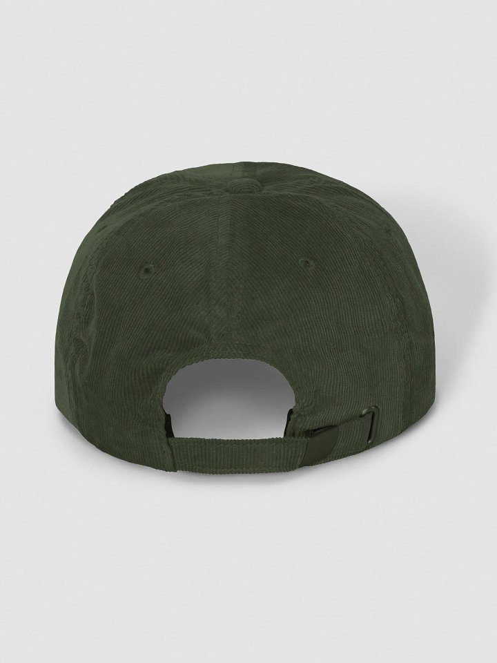 Golden Lotus Corduroy Dad Hat product image (2)