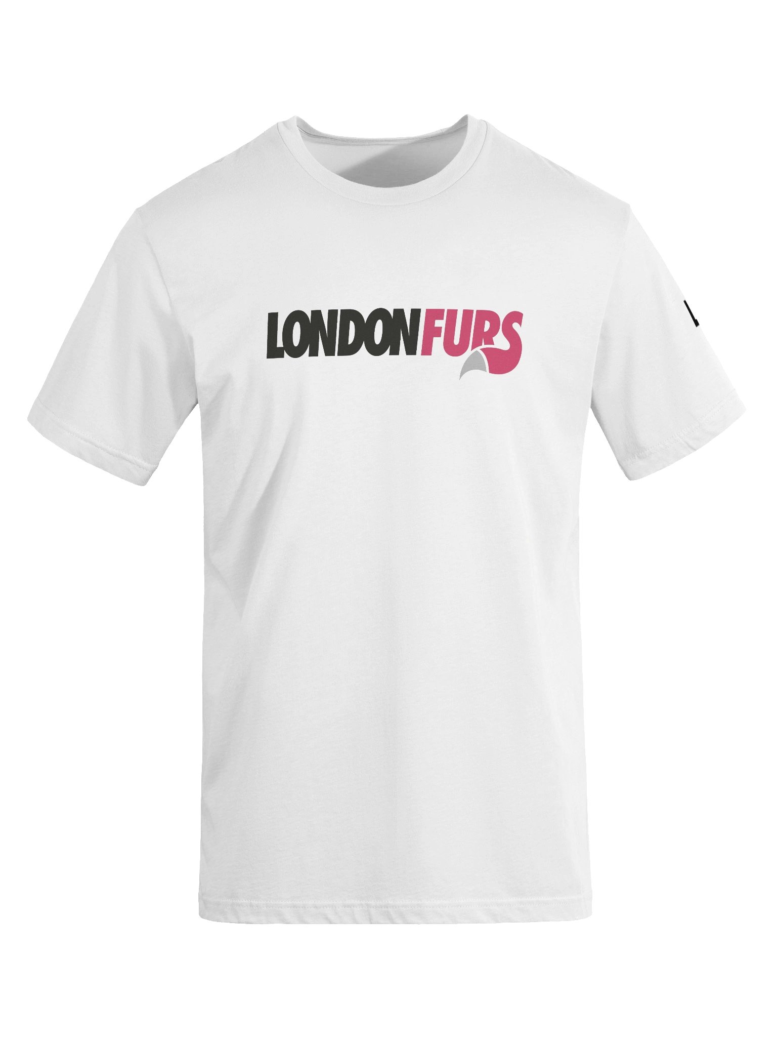 LondonFurs Logo - Black and Red - T-shirt product image (5)